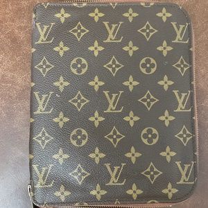 Louis Vuitton Monogram zip-up planner (vintage)